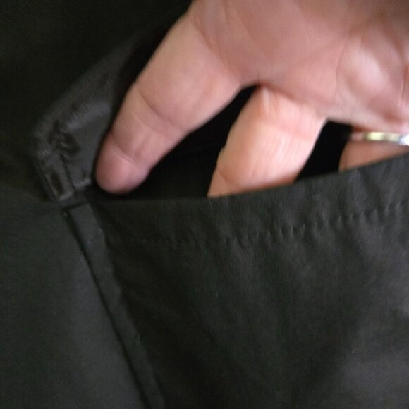 Kroon Black Brown Corduroy Collar Elbow Patches Chore Jacket Size L - Picture 5 of 7